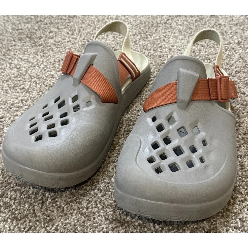 Chaco Chillos Clogs Earth Brown Men's Size 11  Slip-On Comfort Foam Sandals Gorp